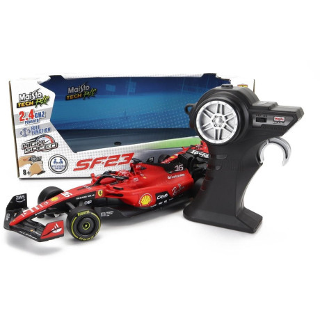 MAISTO FERRARI F1  SF-23 TEAM SCUDERIA FERRARI N 16 SEASON 2023 CHARLES LECLERC - RED BLACK 1/24