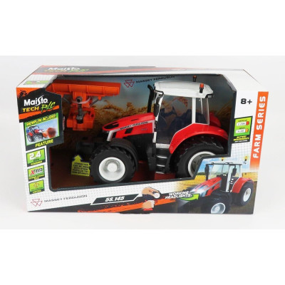 MAISTO MASSEY FERGUSON 5S.165 TRACTOR 2020 - RED GREY 1/16