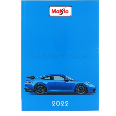 MAISTO CATALOGO MAISTO CATALOGUE 2022 EDITION - 92 PAGINE - PAGES - LIGHT BLUE