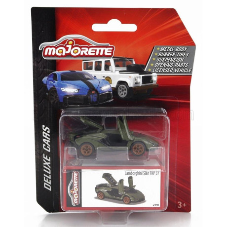 MAJORETTE LAMBORGHINI SIAN FKP 37 HYBRID 2020 - GREEN 1/64