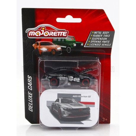 MAJORETTE AUDI GT RS E-TRON 2021 - BLACK 1/64