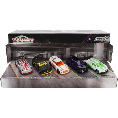 MAJORETTE PORSCHE SET 5X 911 992 GT3 CUP - CHEVROLET CAMARO - NISSAN GT-R - RENAULT CLIO 16V - BUGATTI CHIRON PUR SPORT - VARIOU