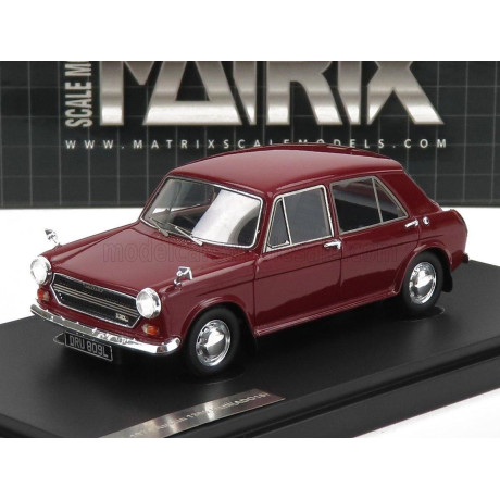 MATRIX SCALE MODELS AUSTIN 1300 MKIII 4-DOOR 1971 - BORDEAUX 1/43