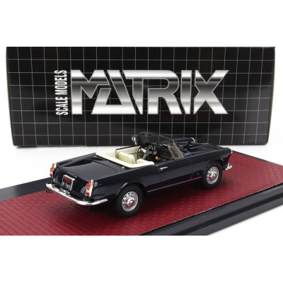 MATRIX SCALE MODELS ALFA ROMEO 2600 SPIDER CABRIOLET OPEN 1962 - DARK BLUE 1/43