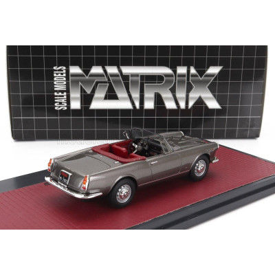 MATRIX SCALE MODELS ALFA ROMEO 2600 SPIDER CABRIOLET OPEN 1962 - GREY MET 1/43