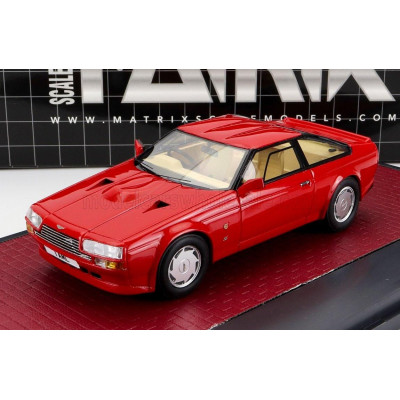 MATRIX SCALE MODELS ASTON MARTIN V8 ZAGATO 1986 - RED 1/43