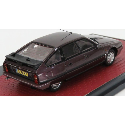 MATRIX SCALE MODELS CITROEN CX GTI TURBO II 1986 WITH FIGURE JULES D.ROTTERDAM - BORDEAUX 1/43