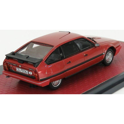 MATRIX SCALE MODELS CITROEN CX GTI TURBO II 1986 WITH FIGURE HORST S.DUISBURG - RED 1/43
