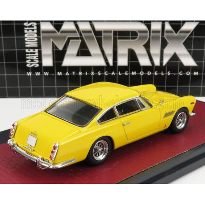 MATRIX SCALE MODELS FERRARI 250GT 2+2 COUPE 1960 - YELLOW 1/43