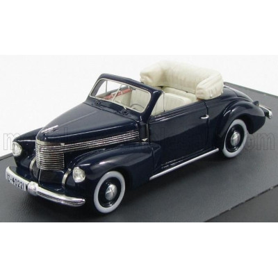 MATRIX SCALE MODELS OPEL KAPITAN HEBMULLER CONVERTIBLE 1940 - BLUE 1/43