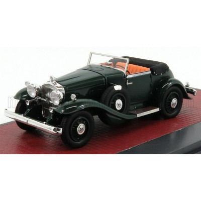 MATRIX SCALE MODELS STUTZ DV32 SUPER BEARCAT CABRIOLET OPEN 1932 - GREEN 1/43