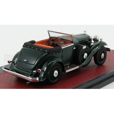 MATRIX SCALE MODELS STUTZ DV32 SUPER BEARCAT CABRIOLET OPEN 1932 - GREEN 1/43