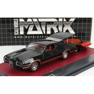 MATRIX SCALE MODELS MERCURY MONTEGO SPORTSHAULER CONCEPT 1971 - BLACK 1/43