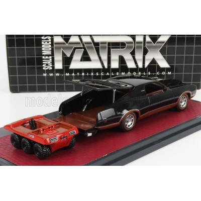 MATRIX SCALE MODELS MERCURY MONTEGO SPORTSHAULER CONCEPT 1971 - BLACK 1/43