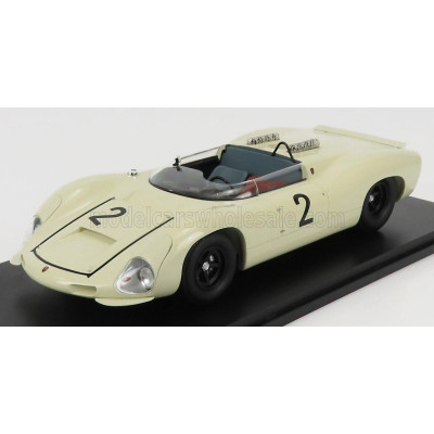 MATRIX SCALE MODELS PORSCHE 910-8 BERGSPIDER N 2 1967 - WHITE 1/18