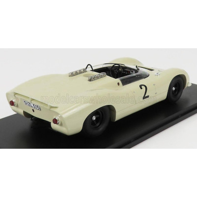MATRIX SCALE MODELS PORSCHE 910-8 BERGSPIDER N 2 1967 - WHITE 1/18