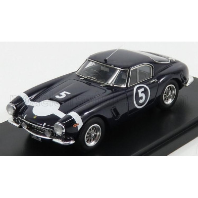 MATRIX SCALE MODELS FERRARI 250GT PASSO CORTO N 5 WINNER NASSAU TOURIST TROPHY 1960 S.MOSS - BLUE 1/43