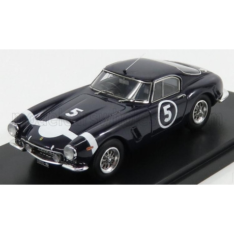 MATRIX SCALE MODELS FERRARI 250GT PASSO CORTO N 5 WINNER NASSAU TOURIST TROPHY 1960 S.MOSS - BLUE 1/43