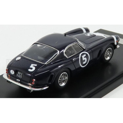 MATRIX SCALE MODELS FERRARI 250GT PASSO CORTO N 5 WINNER NASSAU TOURIST TROPHY 1960 S.MOSS - BLUE 1/43