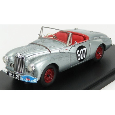 MATRIX SCALE MODELS SUNBEAM ALPINE N 507 RALLY DES ALPES OPEN 1953 S.MOSS - J.CUTTS - SILVER 1/43