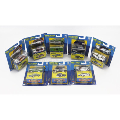 MATTEL HOT WHEELS CHEVROLET SET ASSORTMENT 8 PIECES - VARIOUS 1/64