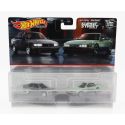 MATTEL HOT WHEELS NISSAN 2X SENTRA SE-R 1991 - SILVIA (S13) 1988 - GREY GREEN 1/64