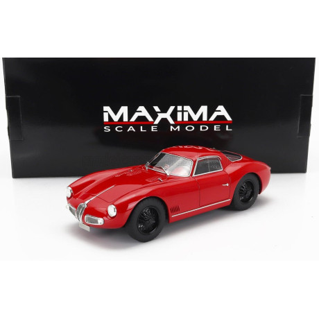 MAXIMA ALFA ROMEO ATL SPORT COUPE 2000 1968 – BLACK WHEELS - ROSSO ALFA RED 1/18
