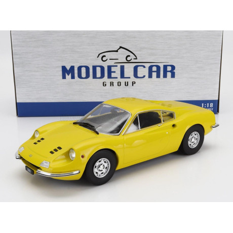 MCG FERRARI DINO 246 GT 1969 - YELLOW 1/18