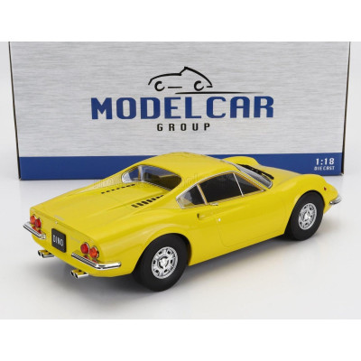 MCG FERRARI DINO 246 GT 1969 - YELLOW 1/18