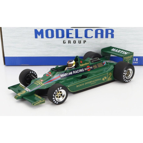 MCG LOTUS F1  79 TEAM MARTINI RACING N 2 2nd ARGENTINA GP 1979 CARLOS REUTEMANN - GREEN 1/18