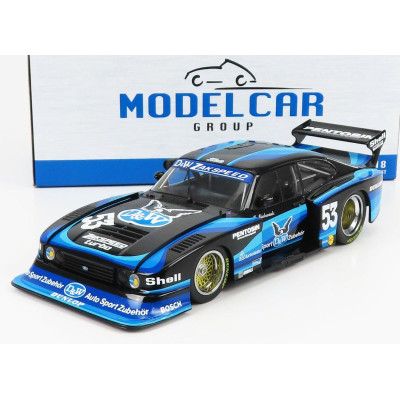 MCG FORD ENGLAND CAPRI TURBO Gr.5 TEAM D&W N 53 DRM SPA 1980 K.NIEDWIEDZ - BLACK BLUE 1/18