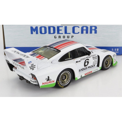 MCG PORSCHE 935J TEAM LIQUI MOLY N 6 3rd SPA FRANCORCHAMPS DRM 1980 R.STOMMELEN - WHITE GREEN 1/18