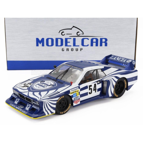 MCG LANCIA BETA MONTECARLO turbo TEAM LANCIA CORSE N 54 WINNER Gr.5 6h SILVERSTONE 1980 WALTER ROHRL - MICHELE ALBORETO - BLUE W