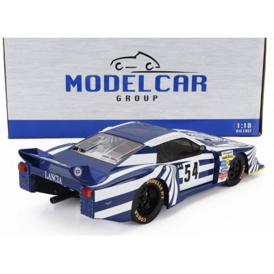 MCG LANCIA BETA MONTECARLO turbo TEAM LANCIA CORSE N 54 WINNER Gr.5 6h SILVERSTONE 1980 WALTER ROHRL - MICHELE ALBORETO - BLUE W