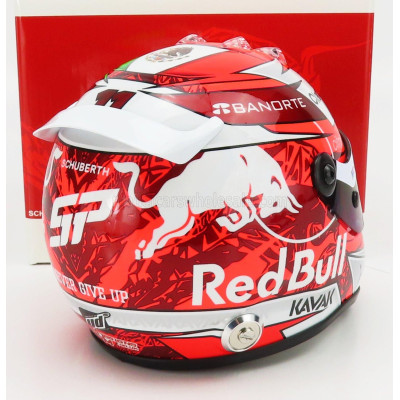 MINI HELMET SCHUBERTH HELMET F1  CASCO HELMET RB18 TEAM ORACLE RED BULL RACING N 11 AUSTRIAN GP 2022 SERGIO PEREZ - WHITE RED 1/