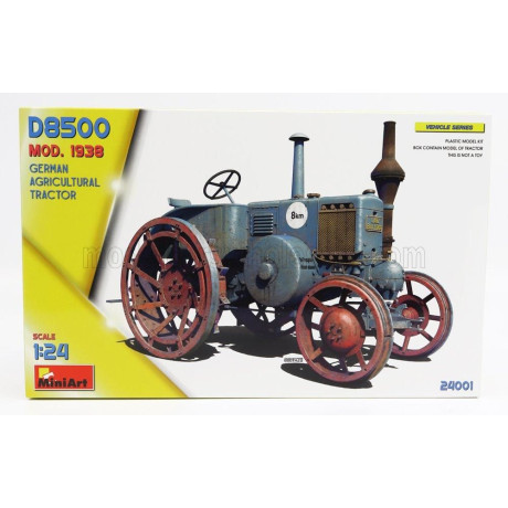 MINIART LANZ BULLDOG D8500 GERMAN AGRICULTURAL TRACTOR 1949 1/24