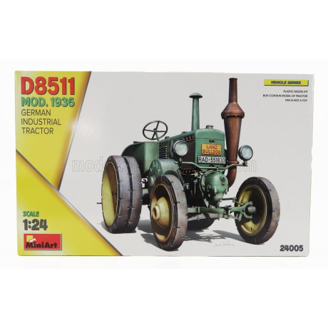 MINIART LANZ BULLDOG D8511 GERMAN INDUSTRIAL TRACTOR 1936 1/24