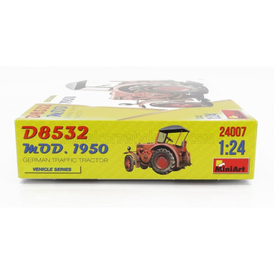 MINIART LANZ BULLDOG D8532 GERMAN TRAFFIC TRACTOR 1950 1/24
