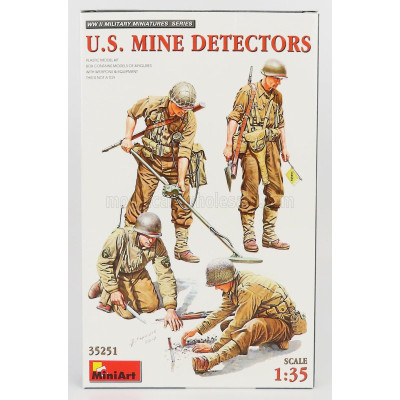 MINIART FIGURES U.S. MINE DETECTORS 1/35