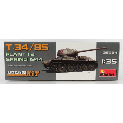 MINIART KAMPFPANZER T-34/85 MILITARY TANK SPRING 1944 1/35