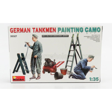 MINIART FIGURES SOLDATI - SOLDIERS MILITARY GERMAN PAINTING 1/35