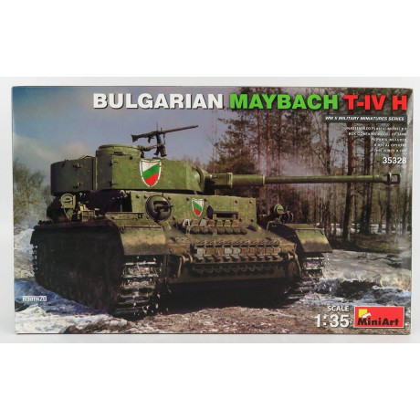 MINIART MAYBACH T-IV H MILITARY TANK BULGARIAN 1942 1/35