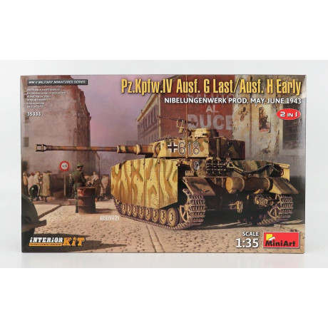 MINIART KAMPFPANZER KPFW 35T TANK MILITARY 1944 1/35