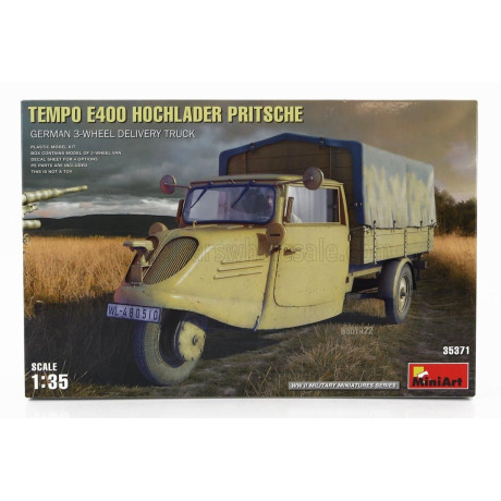 MINIART TEMPO E400 TRUCK 3-WHEELS TELONATO 1962 1/35