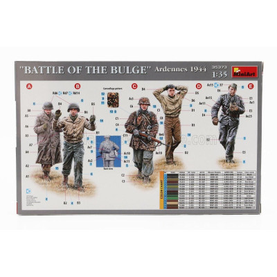 MINIART FIGURES BATTLE OF THE BULGE ARDENNES MILITARY 1944 1/35