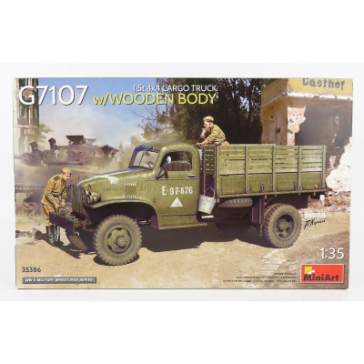 MINIART CHEVROLET G7107 1.5t 4x4 CARGO TRUCK WOODEN BODY MILITARY 1945 1/35