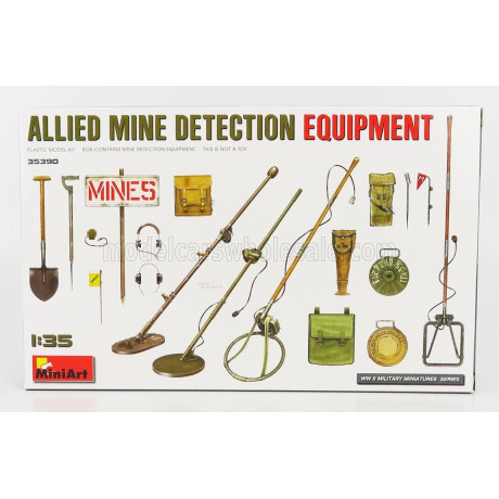 MINIART ACCESSORIES ALLIED MINE DETECTION EQUIPMENT 1/35