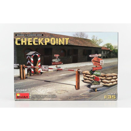 MINIART ACCESSORIES MILITARY CHECKPOINT 1/35
