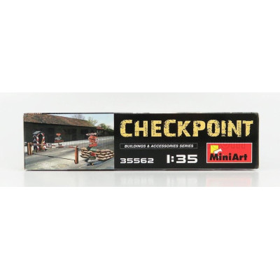 MINIART ACCESSORIES MILITARY CHECKPOINT 1/35