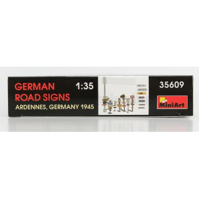 MINIART ACCESSORIES GERMAN ROAD SIGNS MILITARY ARDENNES GERMANY 1945 1/35